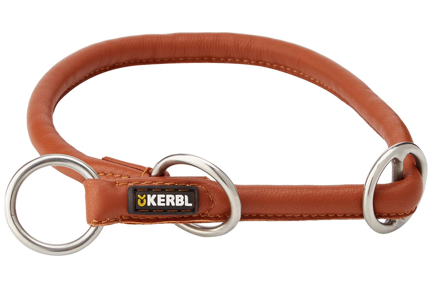Kerbl Pet Ker-81096 - Round Leather Choker Roma Stopper, 60c