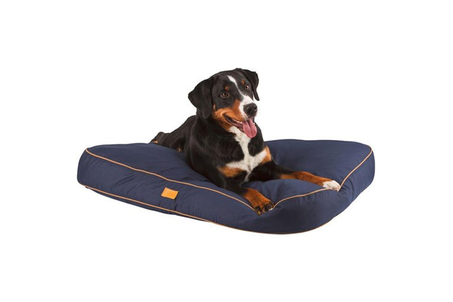 Kerbl Pet Ker-81312 - Bed Cushion Jerome, Navy-cognac, 60x40-3