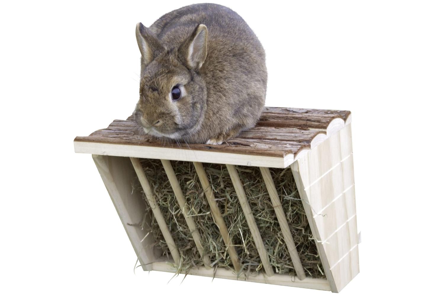 Kerbl Pet Ker-82895 - Hayrack Xl Nature 28 X 20,5 X 22 Cm-2