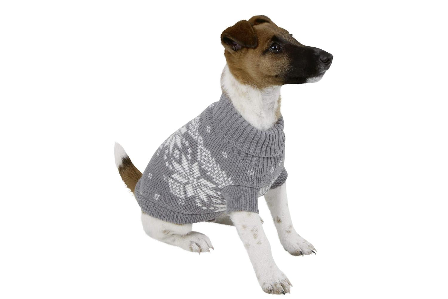 Kerbl Ker-81404 - Sweater Lillehammer, Grey-white 35 Cm-2
