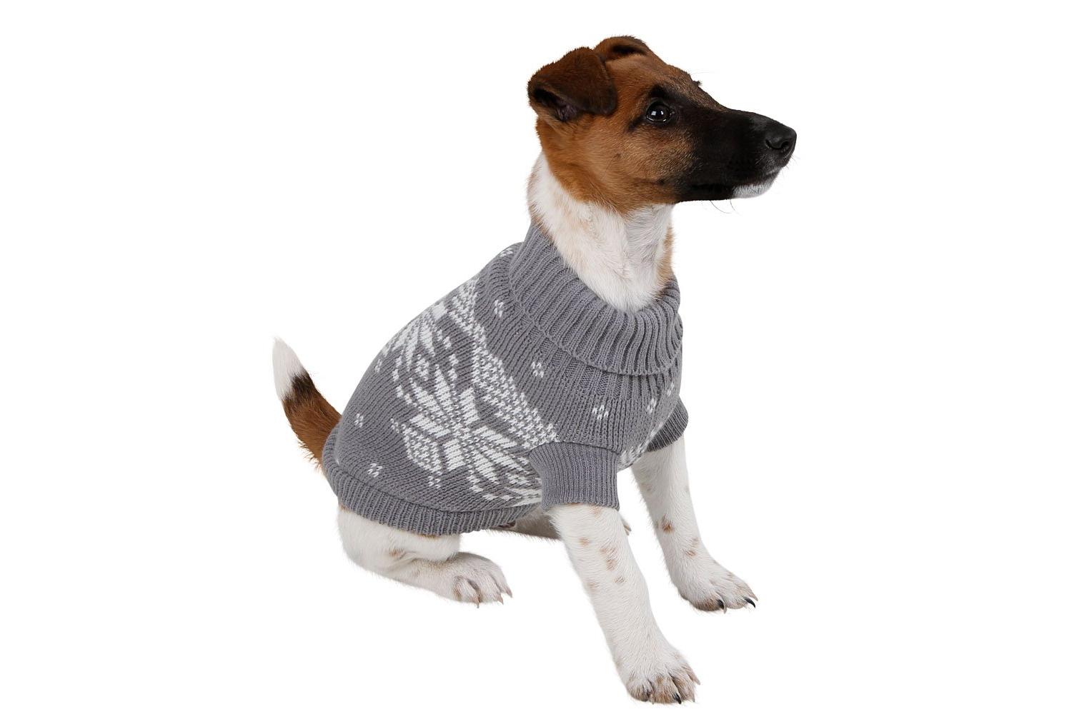 Kerbl Ker-81403 - Sweater Lillehammer, Grey-white 30 Cm-3