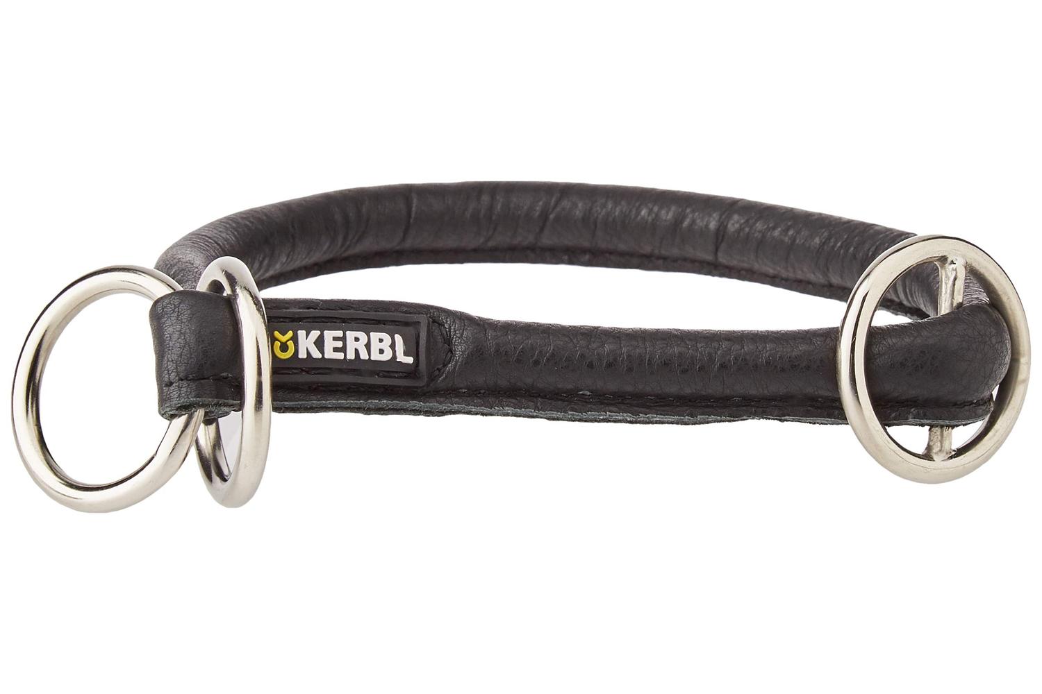 Kerbl Pet Ker-81089 - Round Leather Choker Roma Stopper, 45c
