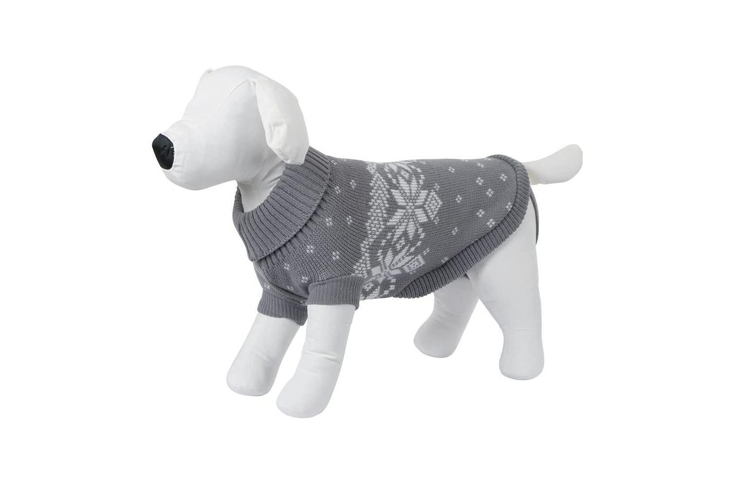 Kerbl Ker-81402 - Sweater Lillehammer, Grey-white 25 Cm