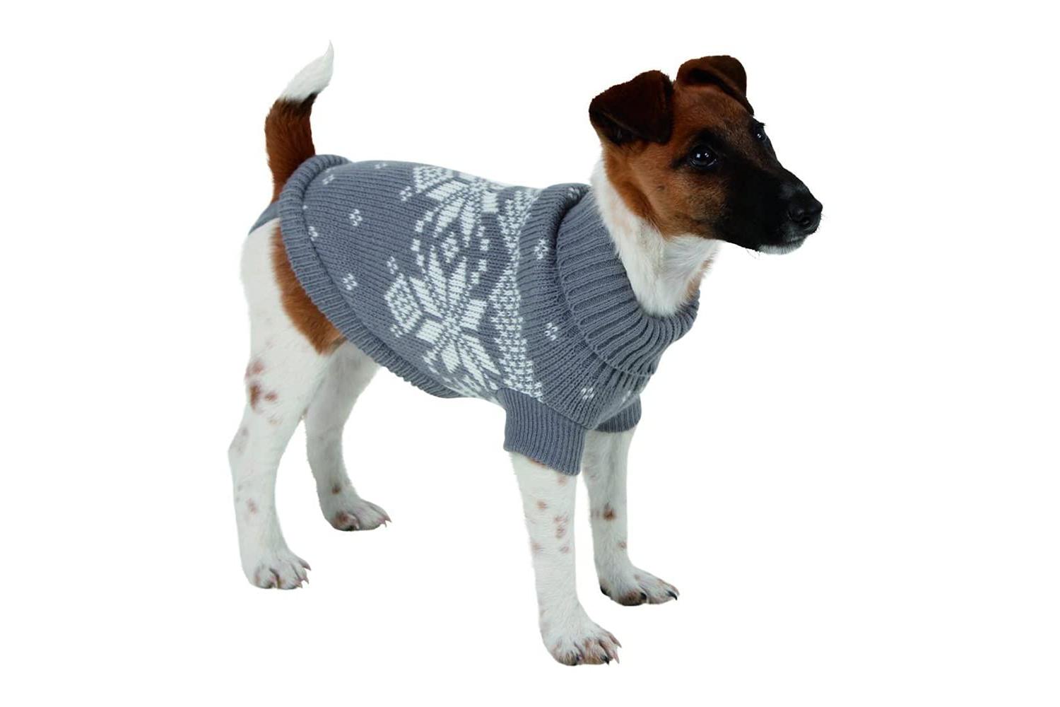 Kerbl Ker-81402 - Sweater Lillehammer, Grey-white 25 Cm-2