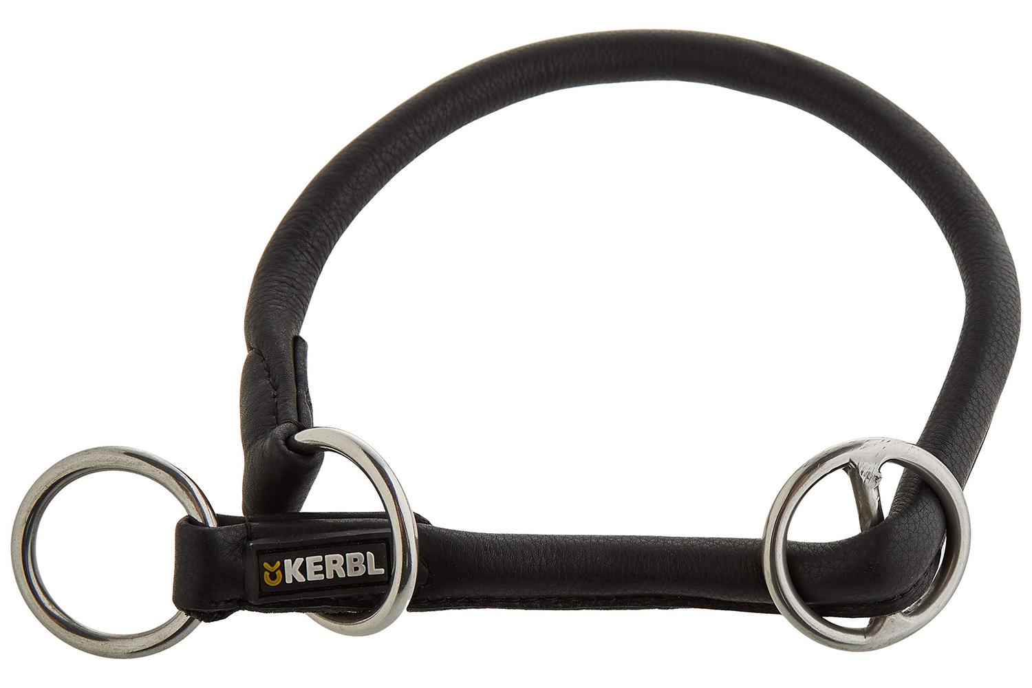 Kerbl Pet Ker-81091 - Round Leather Choker Roma Stopper, 50c-3