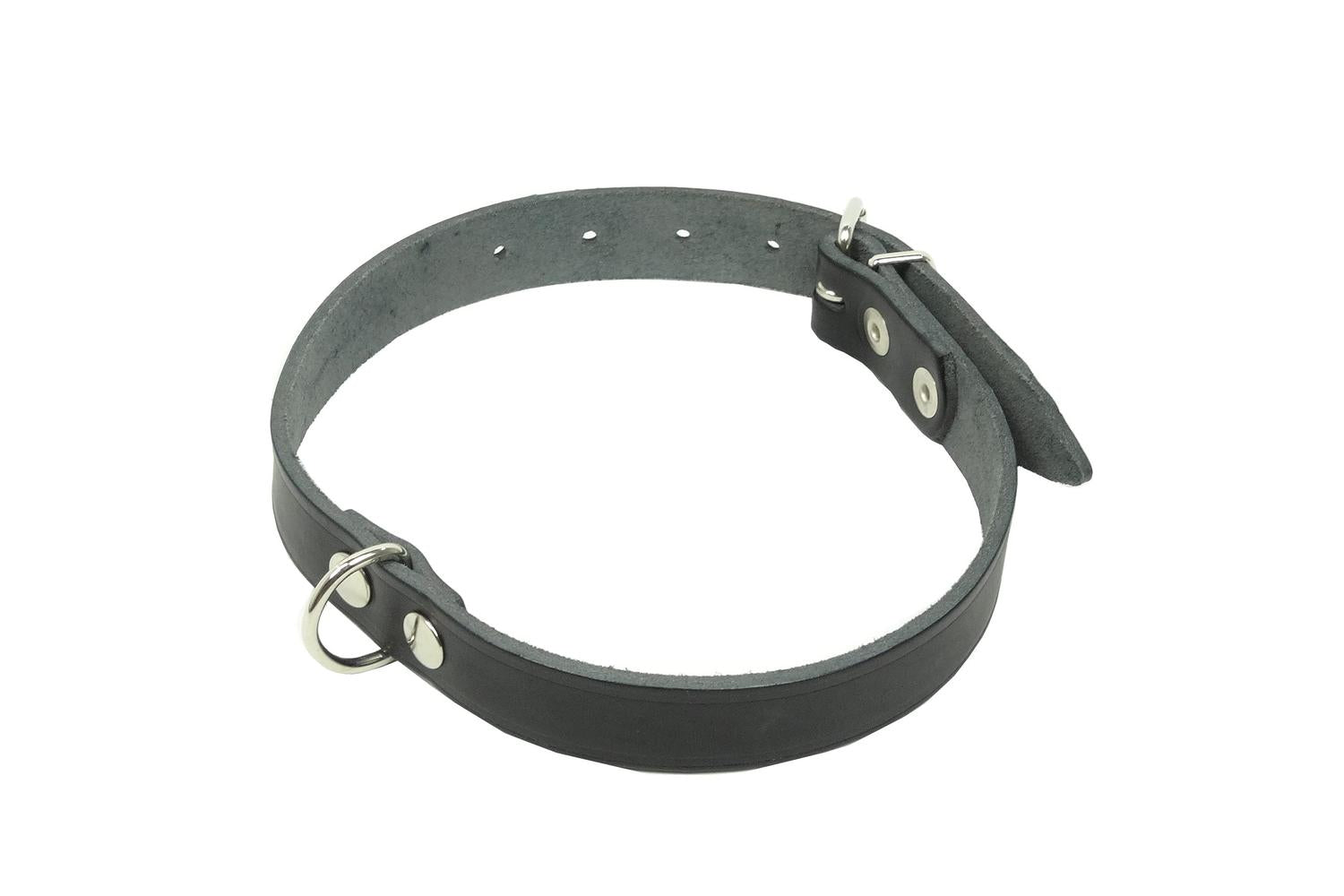 Kerbl Ker-83871 - Mexica Collar Riveted Black, 25mm, 46-56cm-2