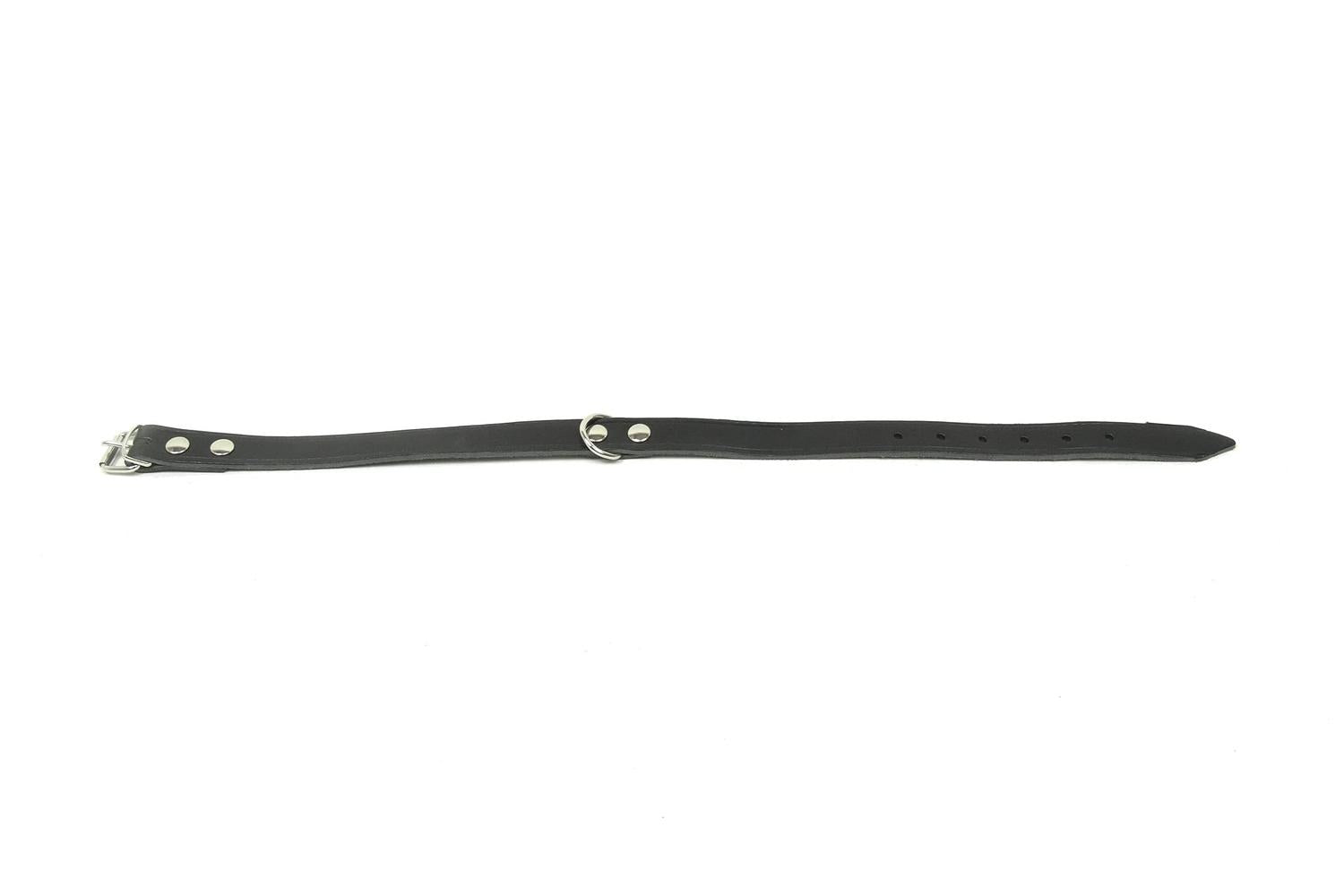 Kerbl Ker-83871 - Mexica Collar Riveted Black, 25mm, 46-56cm-3