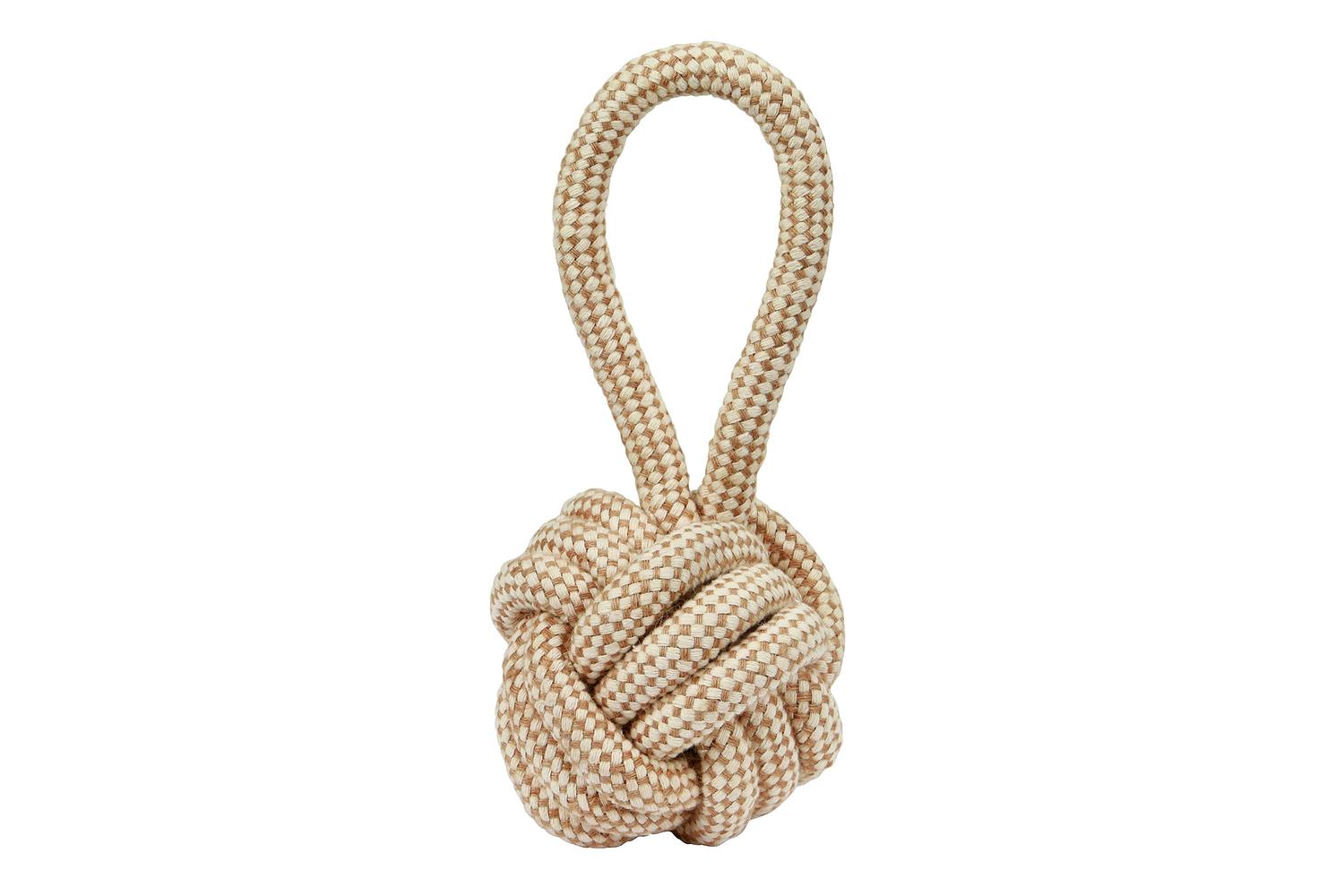 Kerbl Pet Ker-81455 - Jute Ball With Rope Xl 12x31 Cm