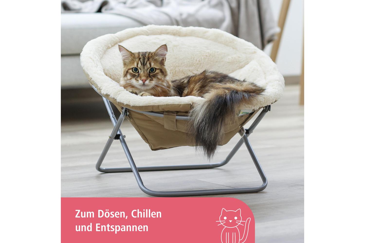 Kerbl Pet Ker-82640 - Sleeping Nest Alice Beige, 58 Cm, Heig-2