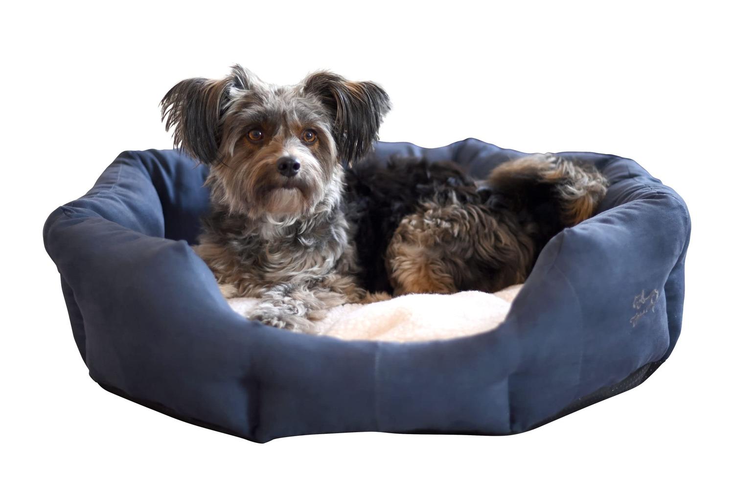Kerbl Ker-80427 - Cozy Bed Angi 71 X 64 Cm, Blue-3