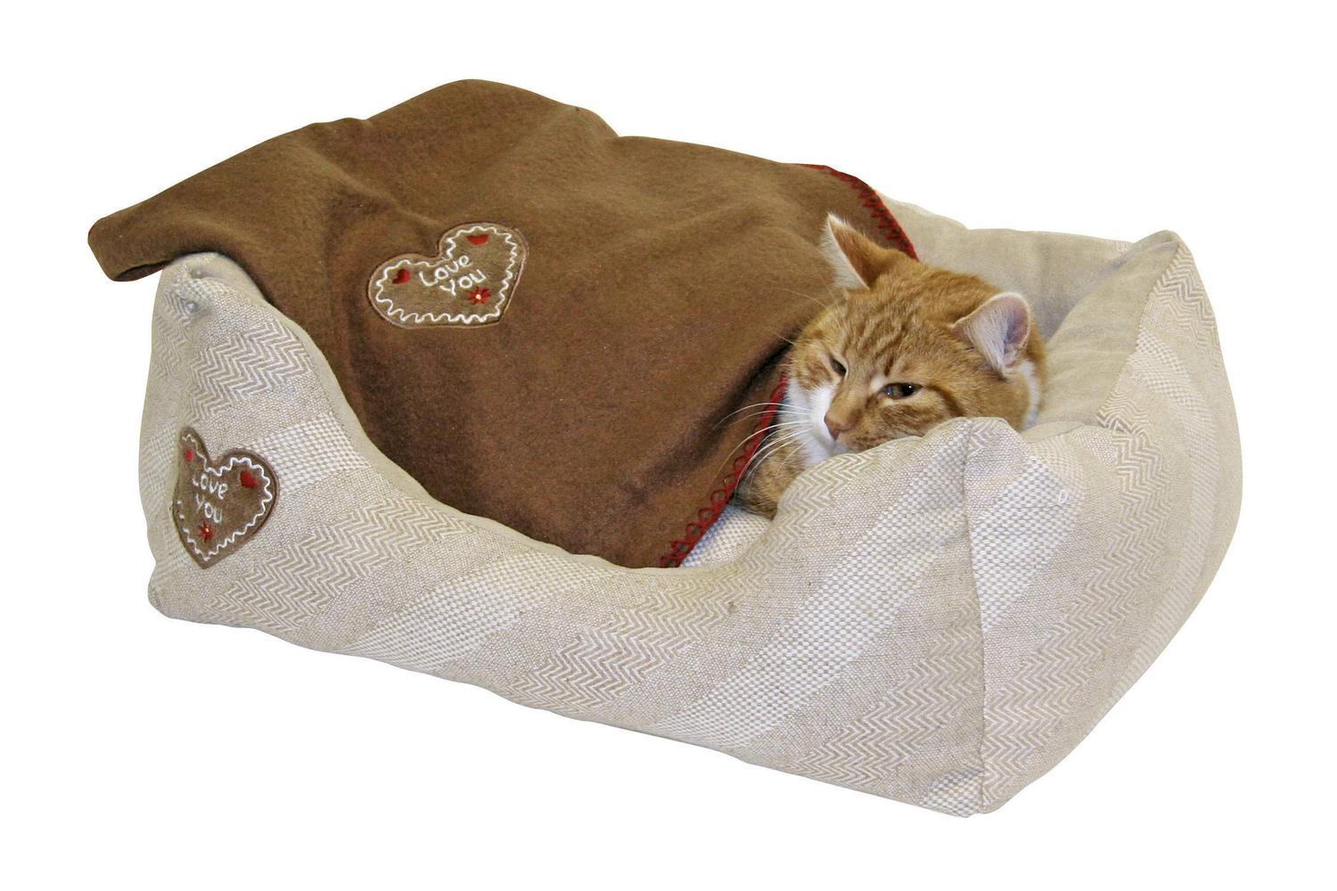 Kerbl Ker-81262 - Snugly Love You 61x48x18cm / 65x50cm, Beig-2