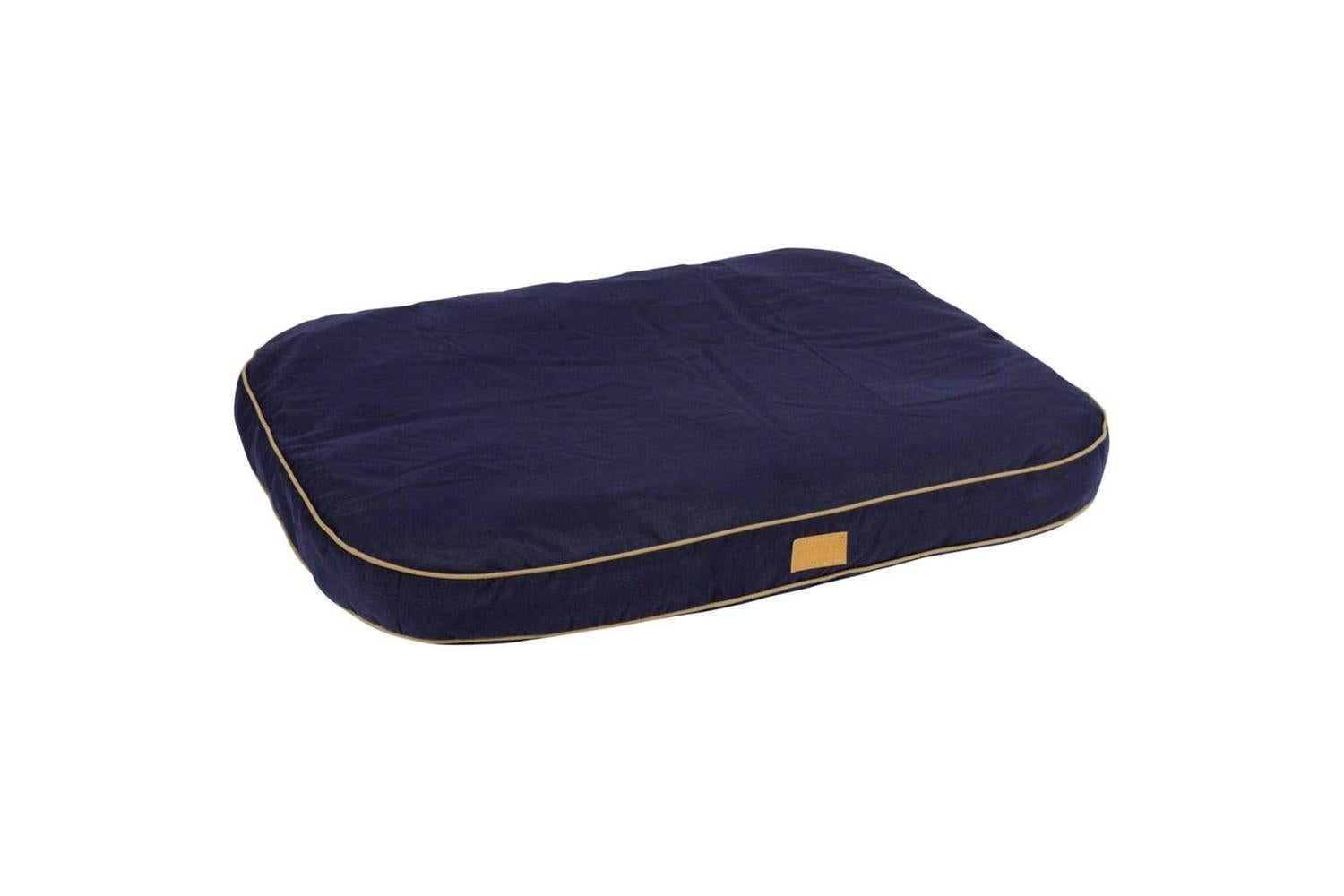 Kerbl Pet Ker-81313 - Bed Cushion Jerome, Navy-cognac, 80x60-3