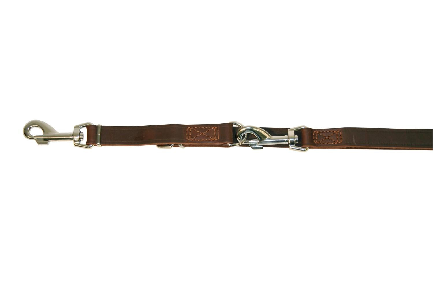 Kerbl Pet Ker-83948 - Rondo Leash Riveted Brown, 20 Mm, 100-2
