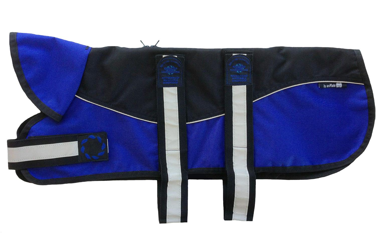 Outhwaite Pei-261434 - Reflective Black/blue Unpadded Harnes