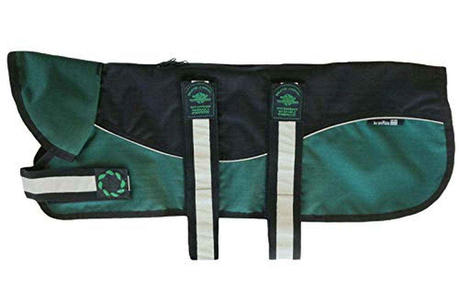 Outhwaite Pei-261443 - Reflective Black/green Unpadded Harne