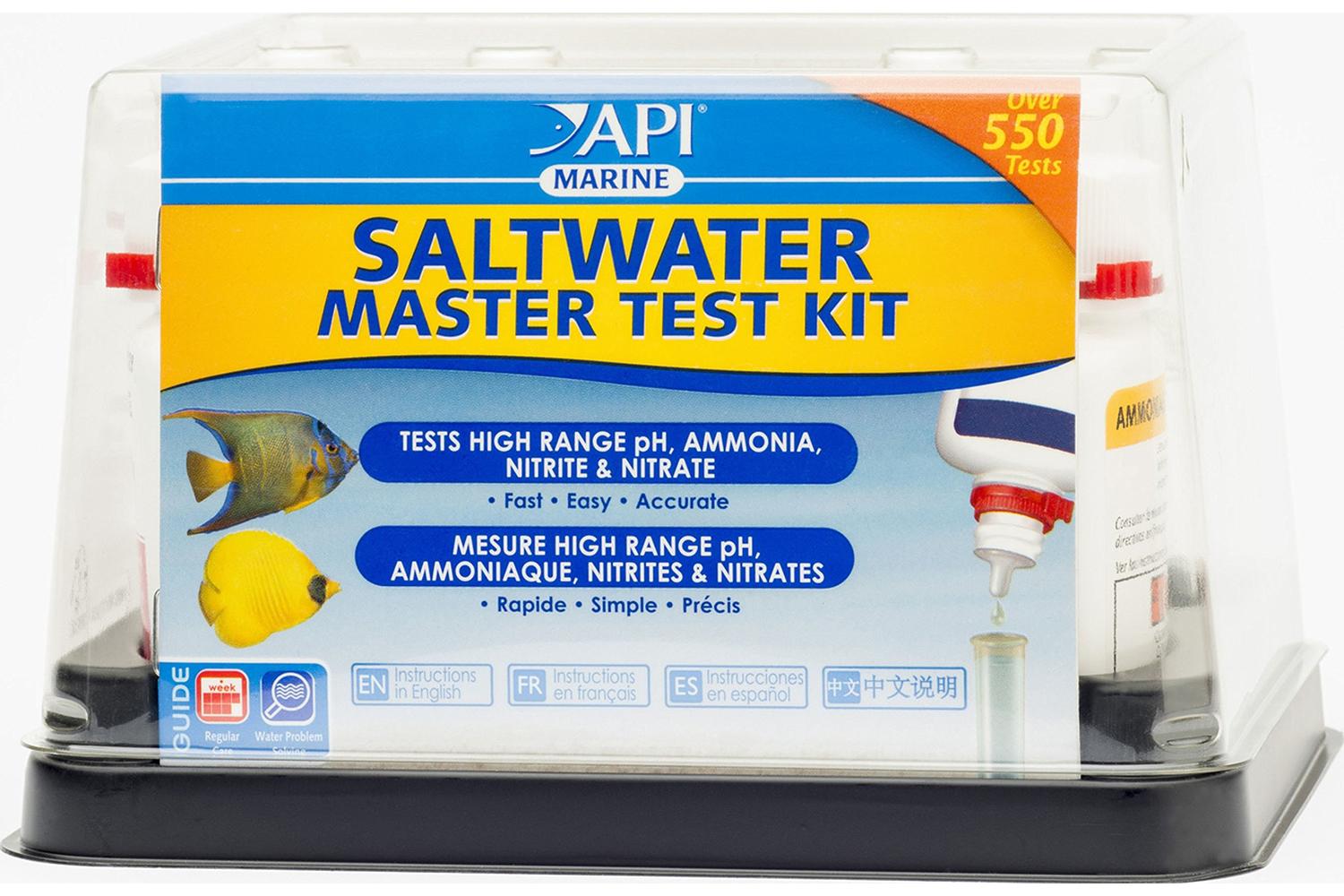 Api Pei-55897 - Api Saltwater Liquid Master Test Kit