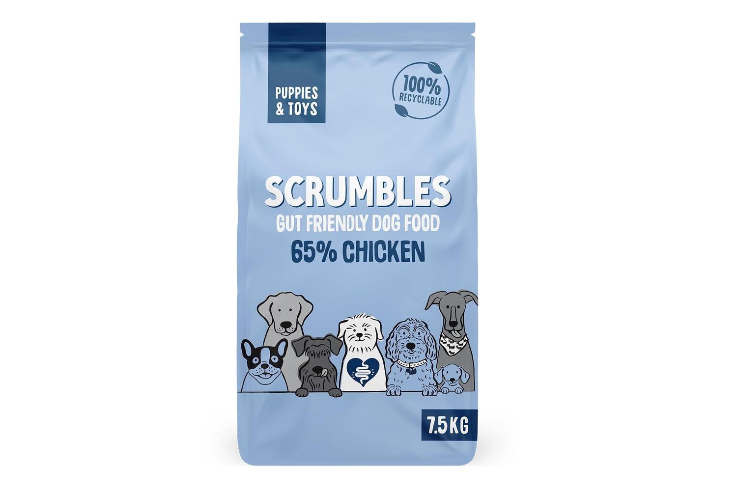 Scrumbles Pei-267706 - Scrumbles Dry Dog Food Puppy Chicken