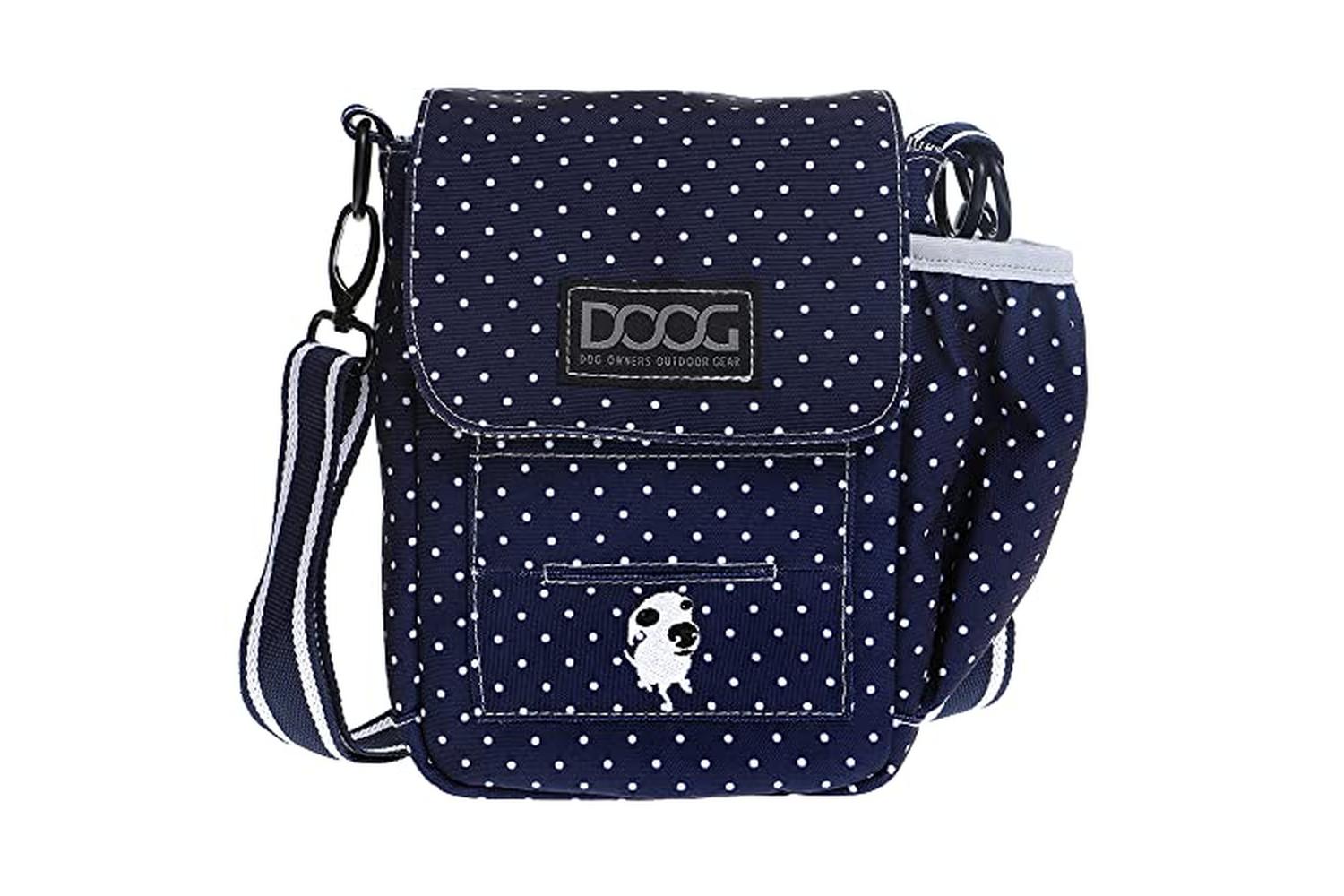 Doog Pei-264997 - Doog Shoulder Bag - Navy/polka Dot-2