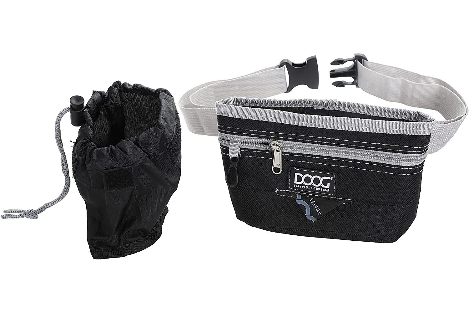 Doog Pei-264991 - Doog Treat Pouch - Black - Large