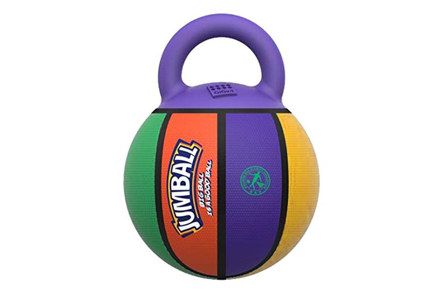 Gigwi Pei-265937 - Gigwi 'jumball ' Basketball Ball With Rub-2