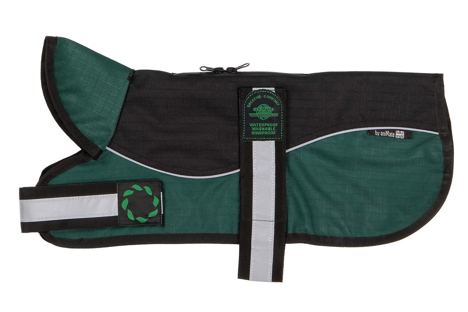 Outhwaite Pei-261440 - Reflective Black/green Unpadded Harne