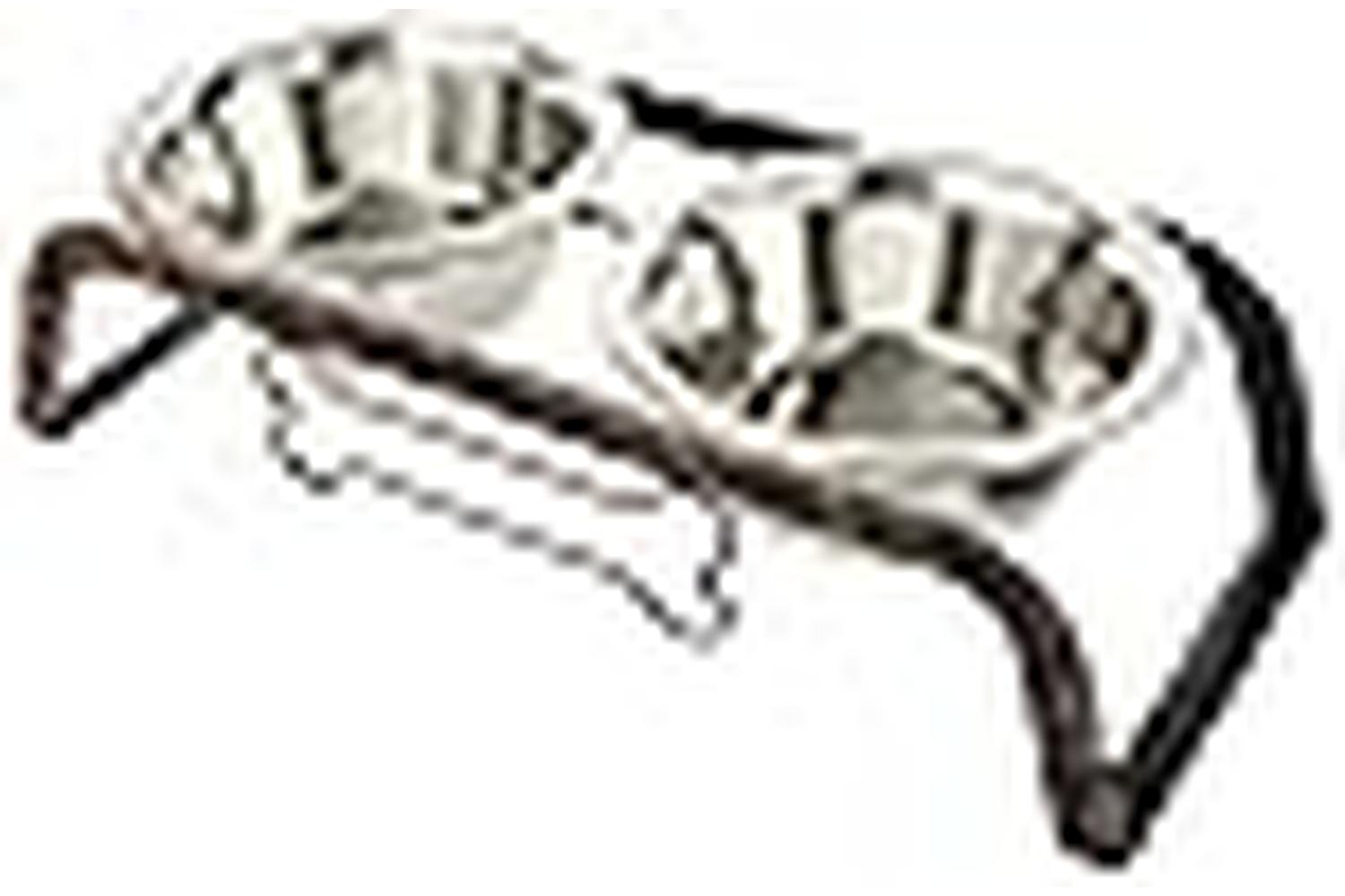 Rosewood  Pei-267413 - Rosewood Bone Shaped Iron Double Dine-2