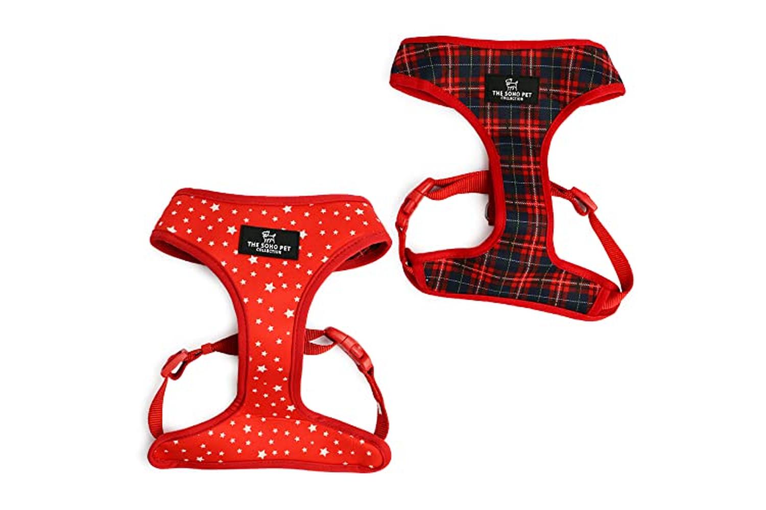 Ancol Pei-268768 - Ancol Tartan/star Patterned Harness S-2