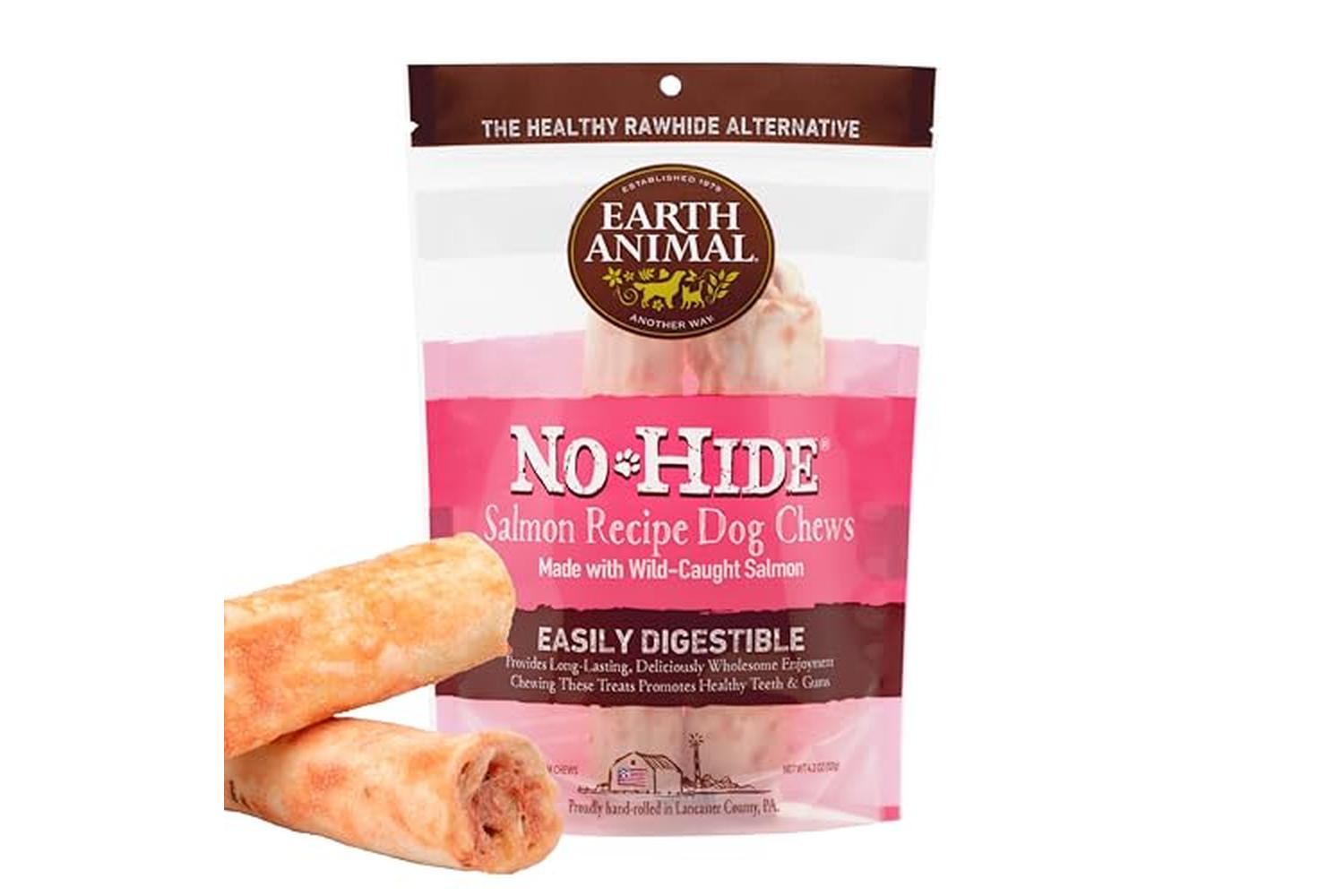 Earth Animal Pei-261910 - Earth Animal No Hide Salmon Medium-2