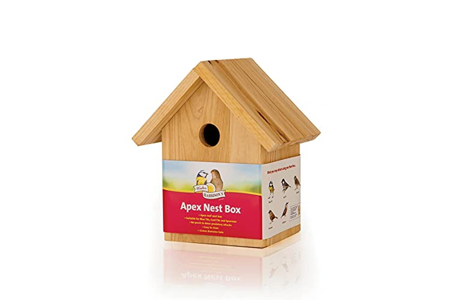 Walter Harrison's Pei-11518 - Harrisons Wooden Nest Box Apex-2