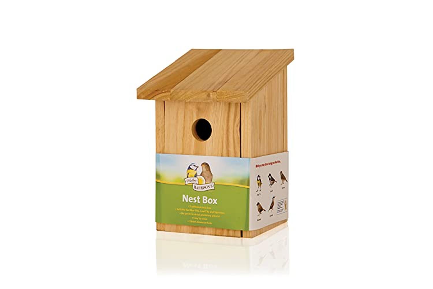 Walter Harrison's Pei-11515 - Harrisons Wooden Nest Box Stan-2
