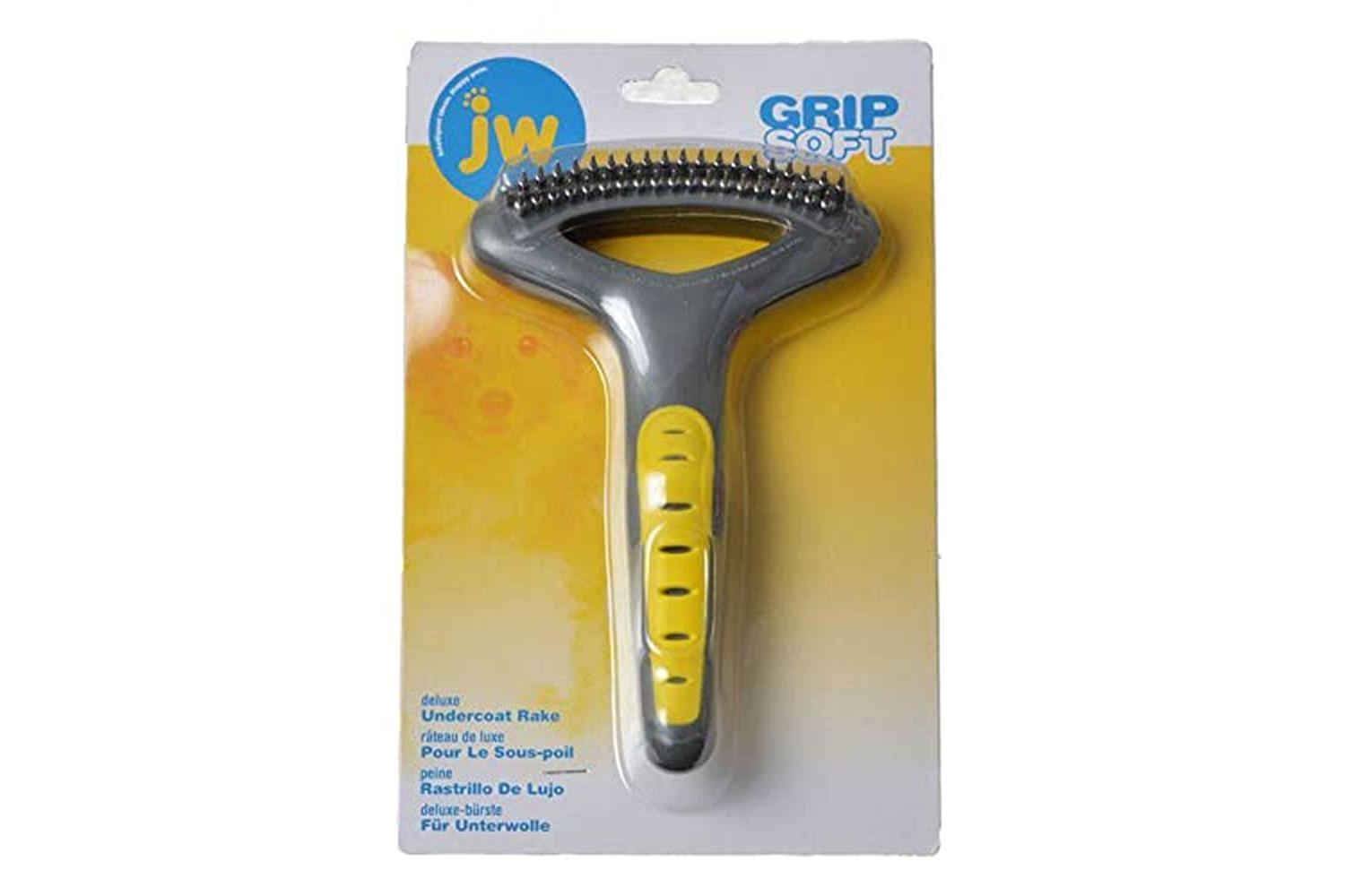 Jw Pei-36724 - Jw Gripsoft Grooming Double Row Undercoat Rak-2