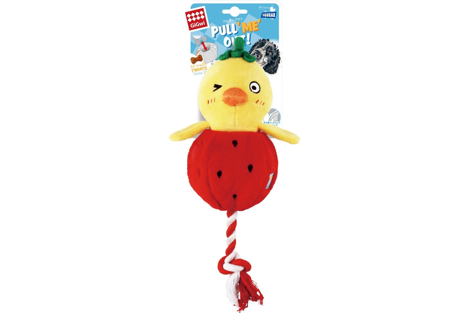 Gigwi Pei-265811 - Gigwi Dragon Plush Dog Toy With Tpr Neck