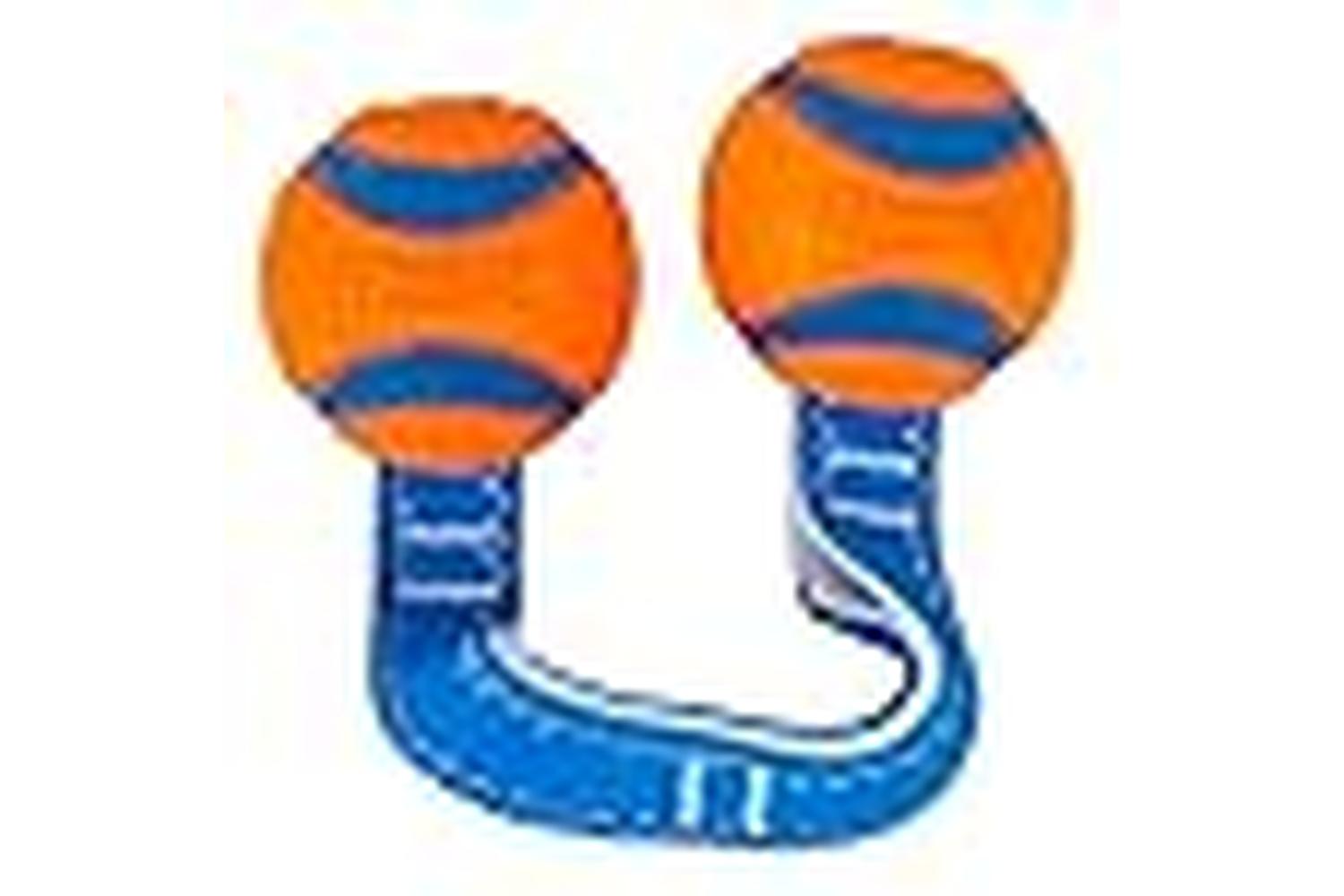Chuckit! Pei-39556 - Chuckit! Ultra Tug Duo Medium 6.5cm-3