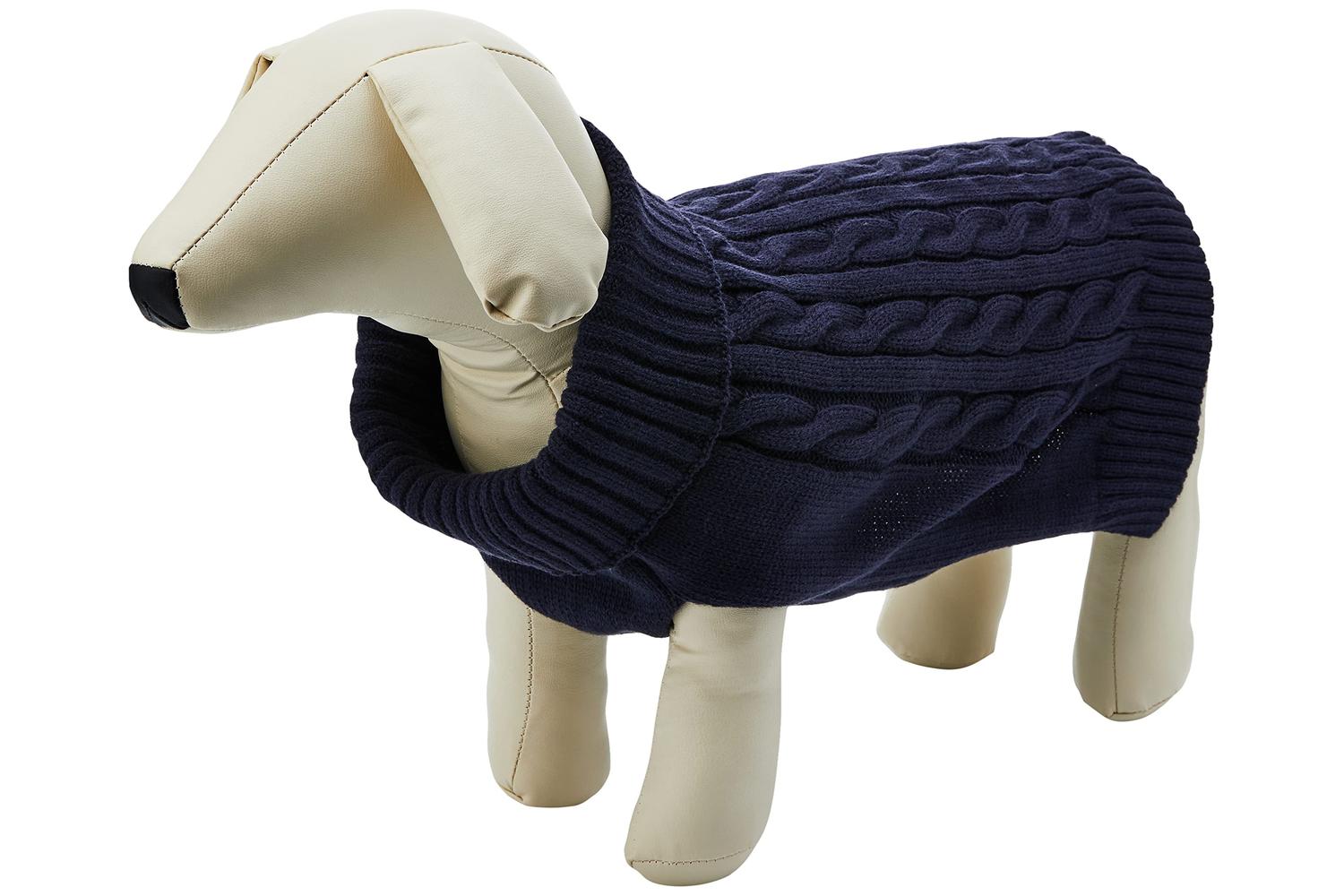 Buster & Beau Pei-267689 - Charlton Cable Knit Midnight Blue