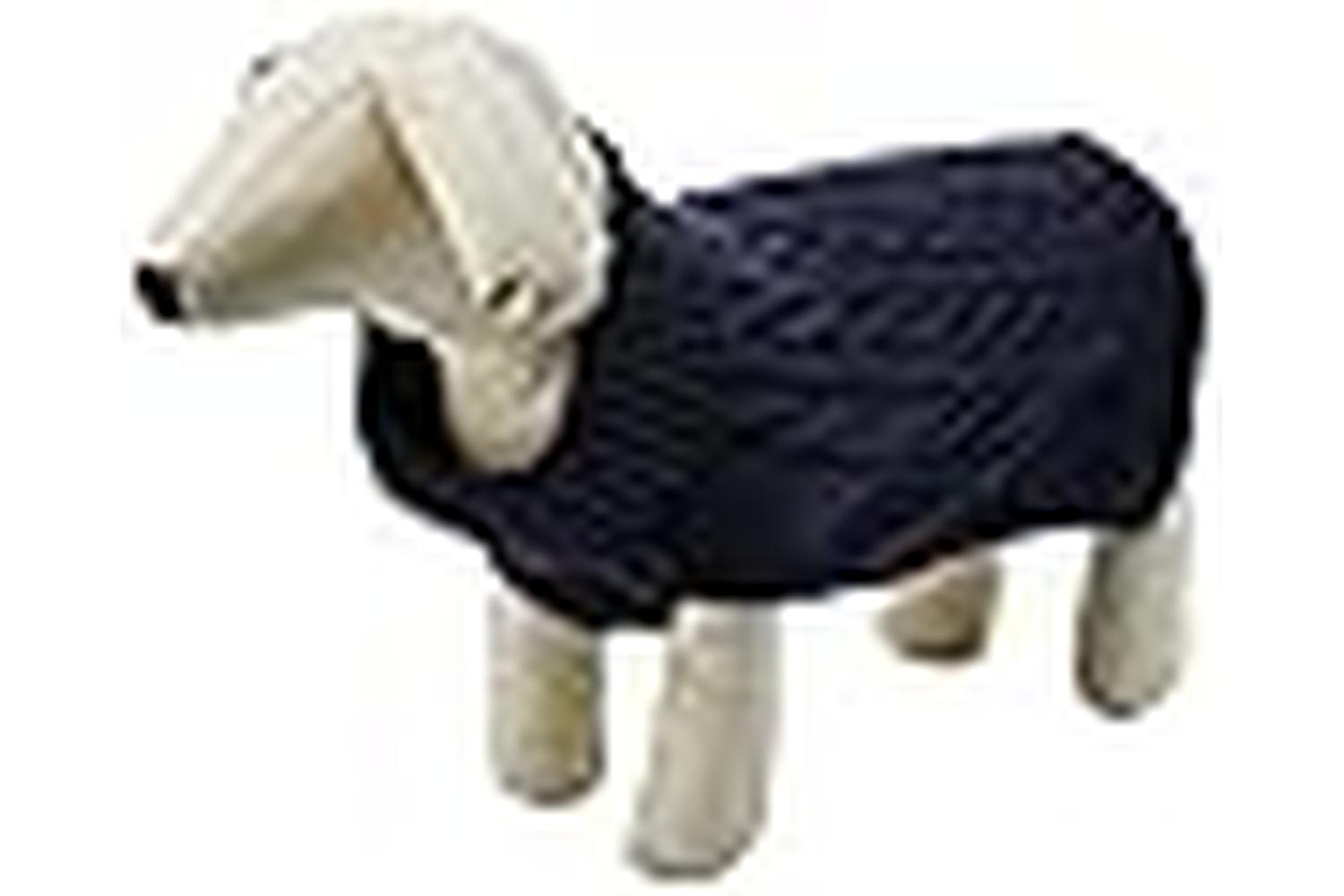 Buster & Beau Pei-267689 - Charlton Cable Knit Midnight Blue-3