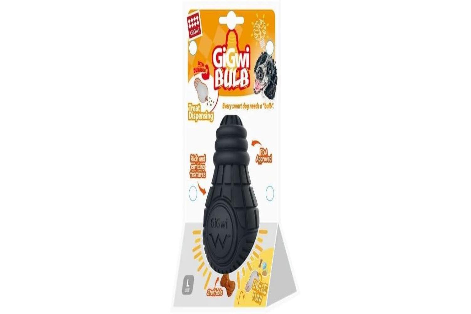Gigwi Pei-266475 - Gigwi Bulb High Quality Chew Toy Purple L