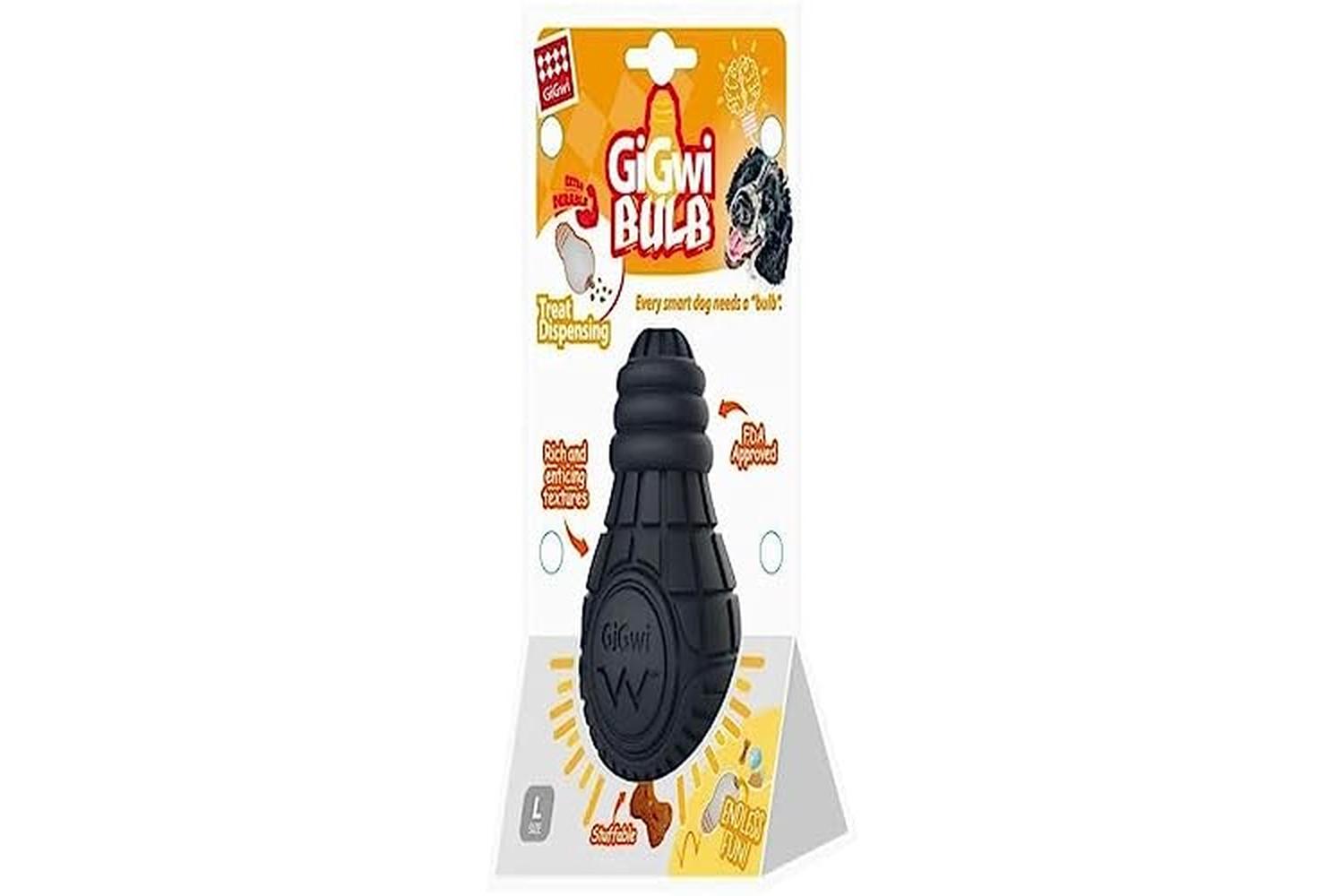Gigwi Pei-266475 - Gigwi Bulb High Quality Chew Toy Purple L-2