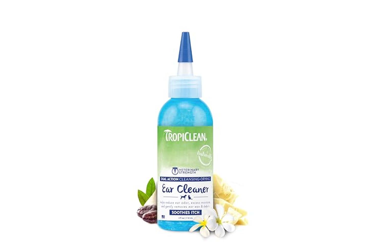 Tropiclean Pei-261557 - Tropiclean Dual Action Ear Cleaner 1-2