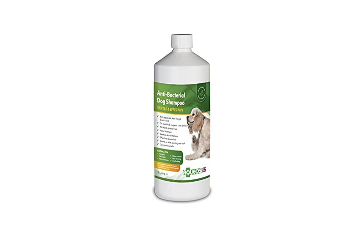 Aqueos Pei-39073 - Aqueos Anti-bacterial Dog Shampoo 1l-2