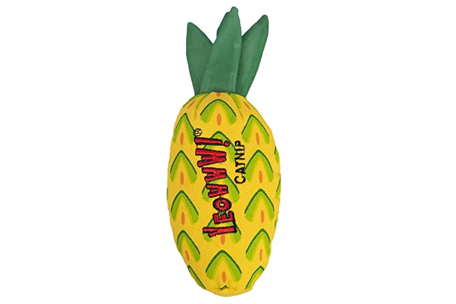 Yeowww Pei-267414 - Yeowww! Pineapple Catnip Stuffed Cat Toy-2
