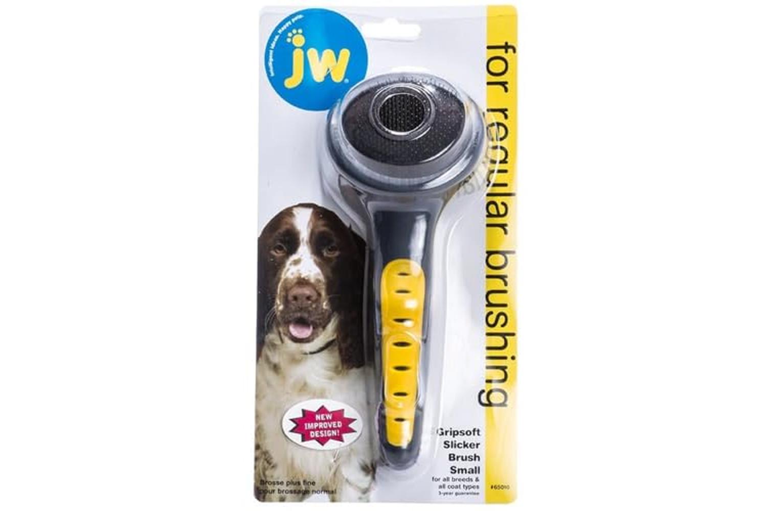 Jw Pei-36715 - Jw Gripsoft Grooming Small Slicker Brush-2