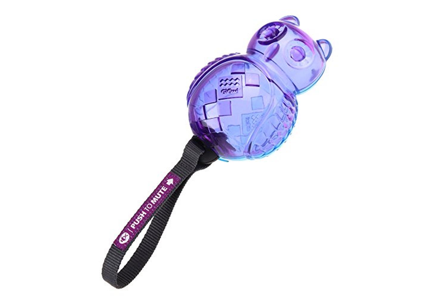 Gigwi Pei-266471 - Gigwi Push To Mute Transparent Owl Purple-2