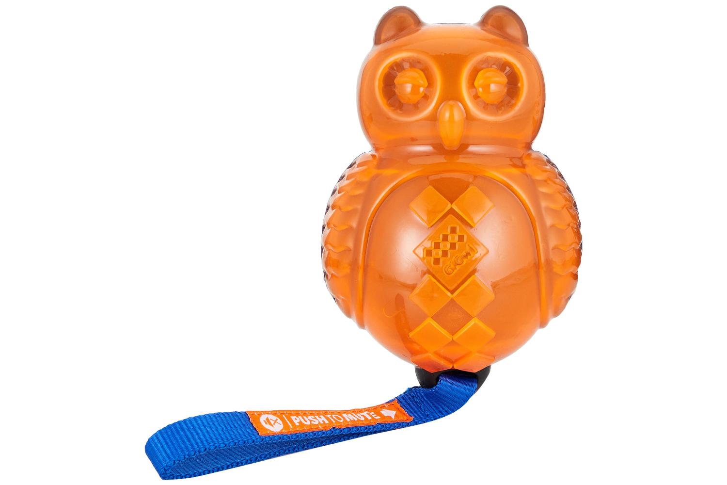 Gigwi Pei-266472 - Gigwi Push To Mute Transparent Owl Blue/o