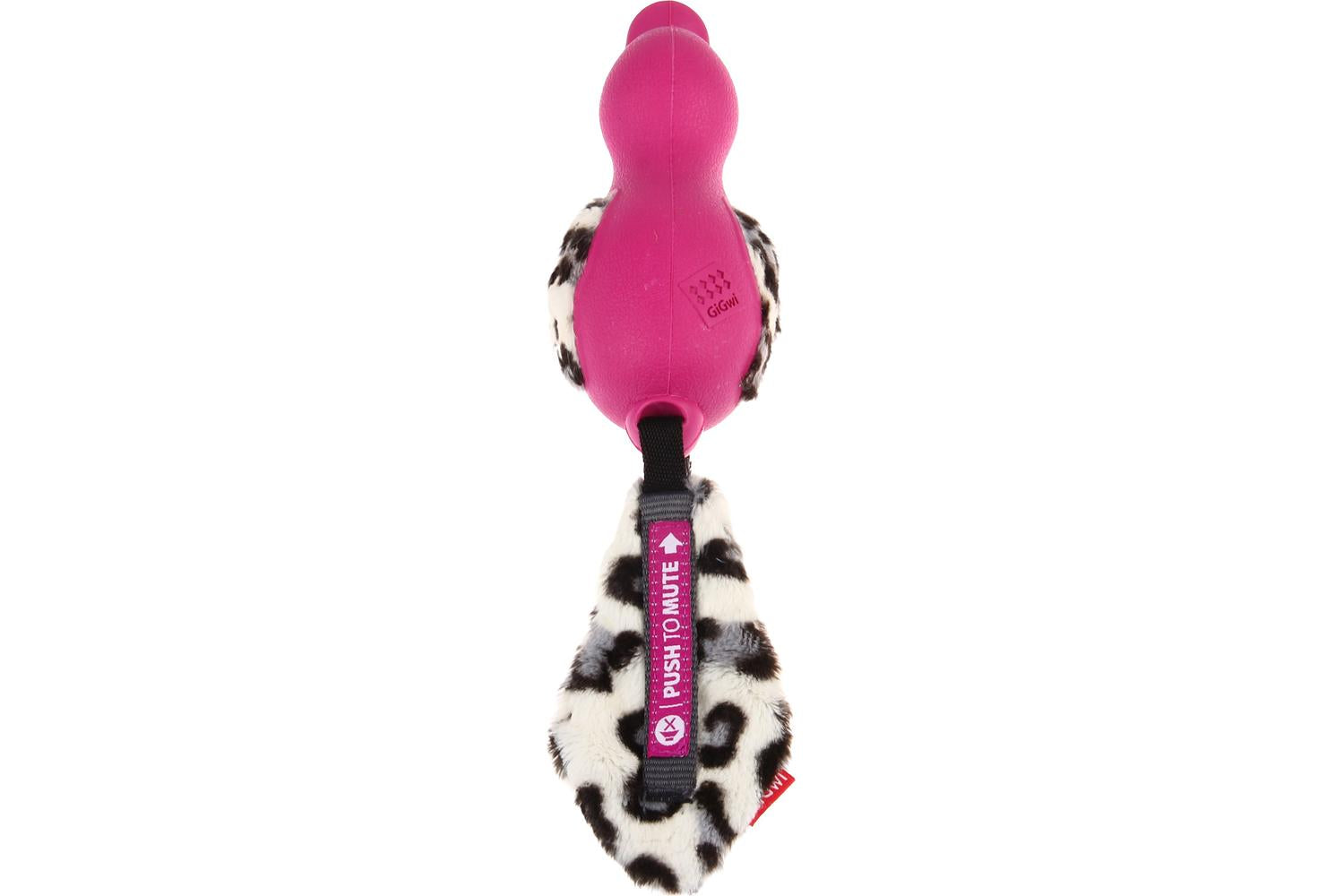 Gigwi Pei-265923 - Gigwi Duck Push To Mute With Plush Tail P