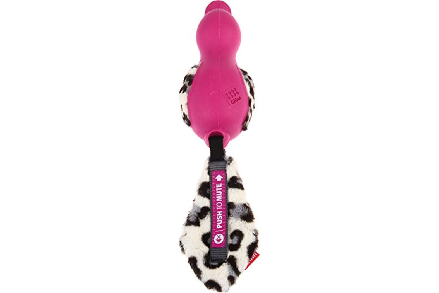 Gigwi Pei-265923 - Gigwi Duck Push To Mute With Plush Tail P-2