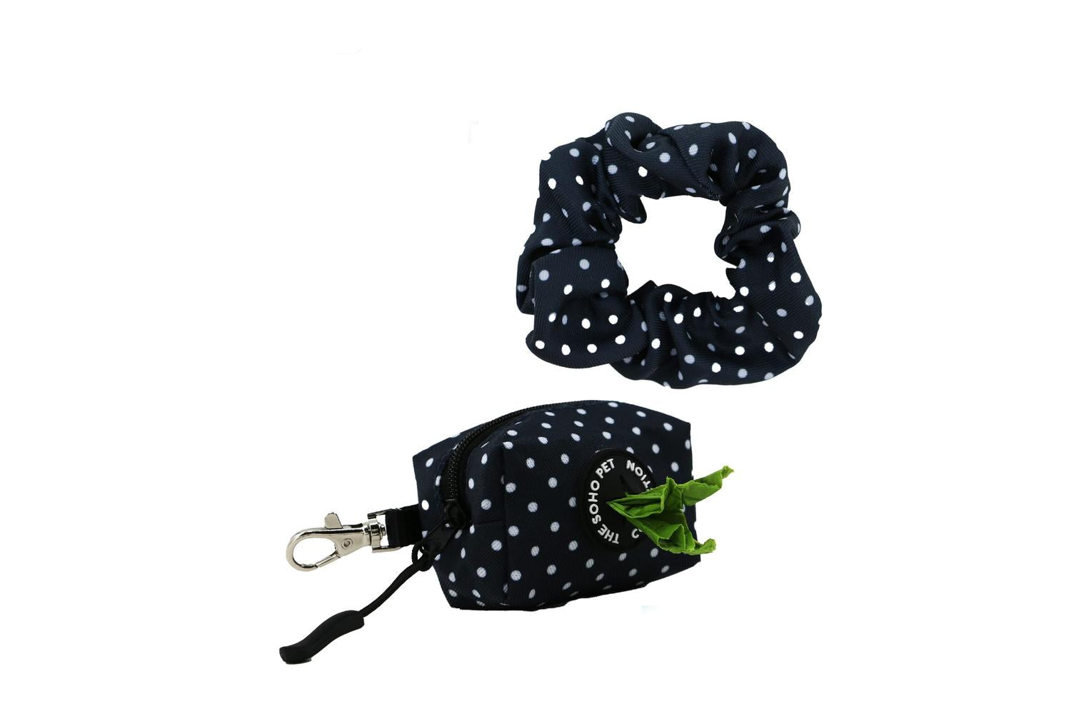 Ancol Pei-268810 - Ancol Polka Patterned Poop Bag And Scrunc