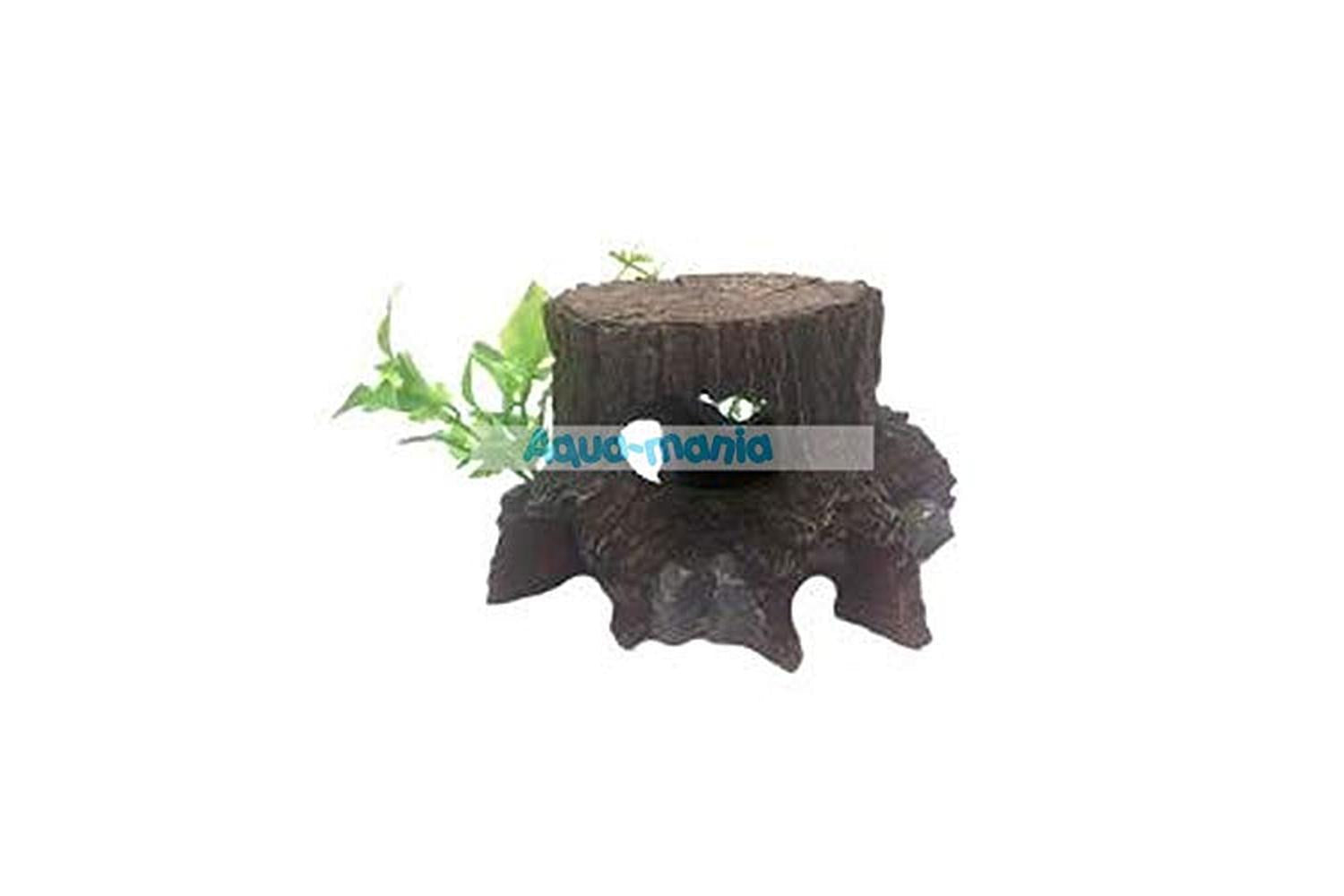 Betta Pei-268148 - Betta Medium Tree Stump & Plants-2