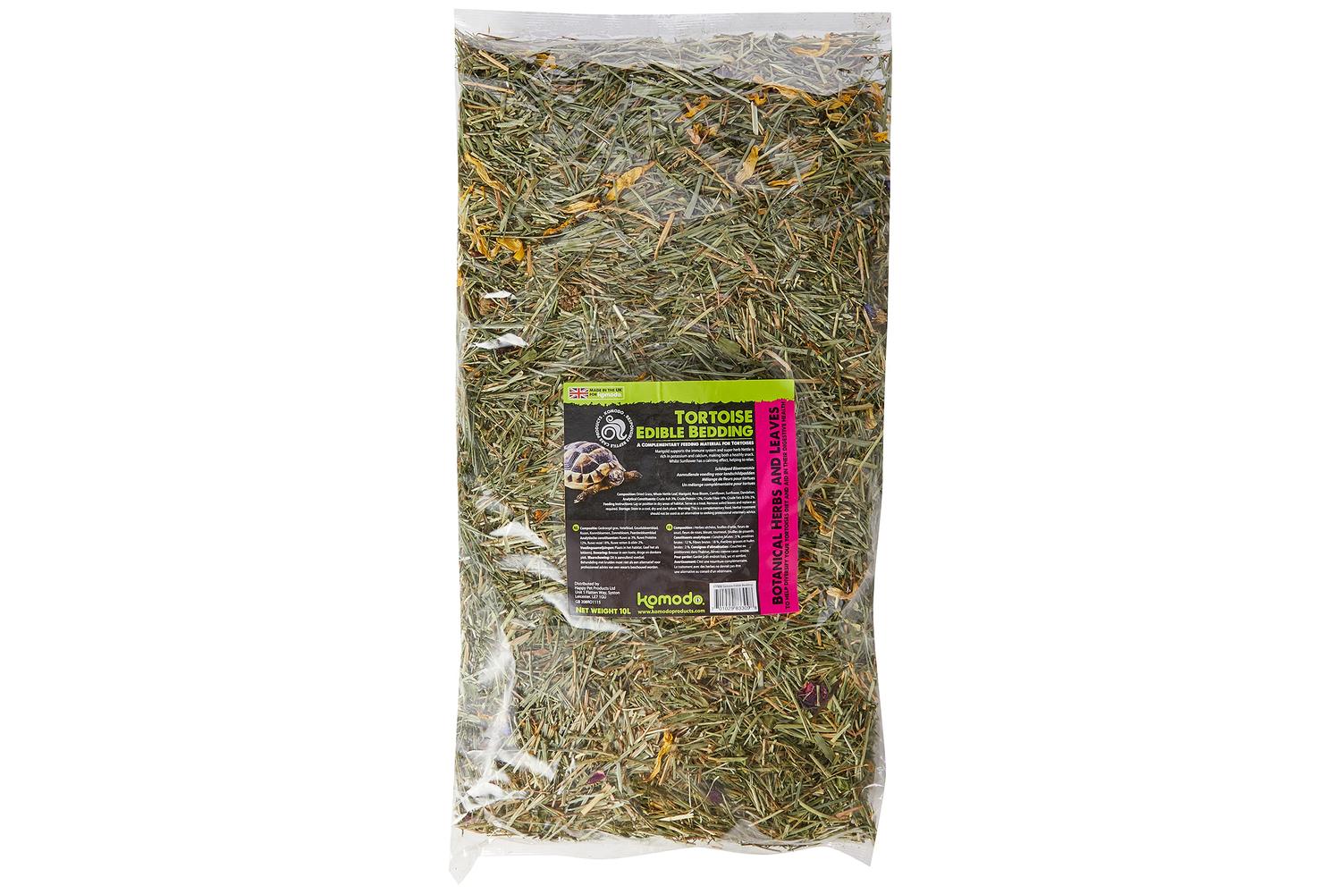 Komodo Pei-268831 - Happy Pet Tortoise Edible Bedding 10l