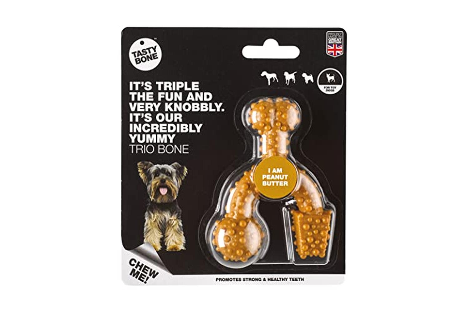 Tasty Bone Pei-312731 - Tastybone Nylon Peanut Butter Trio T-2