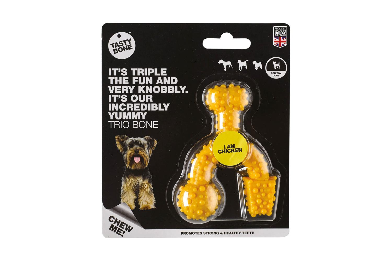 Tasty Bone Pei-31299 - Tastybone Nylon Chicken Trio Toy Dog